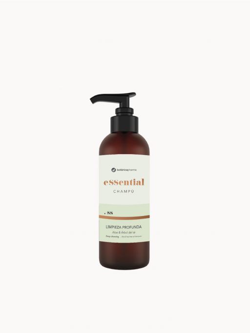 Champú eSSential limpieza profunda Aloe Vera y Árbol del Té sin Sulfatos. 250ml